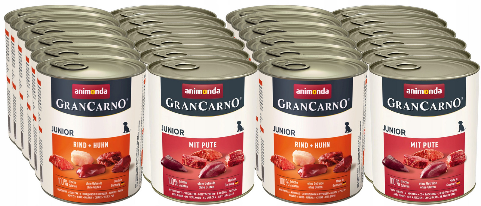 Animonda GranCarno Junior mix chutí Set 24x800g