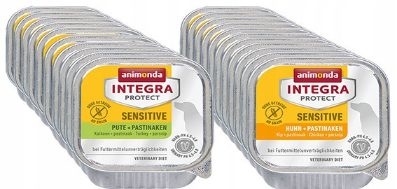 Animonda Integra Sensitive 22x150g mix chutí (potravinová přecitlivělost)