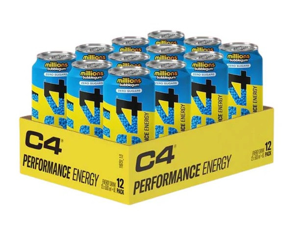 Cellucor C4 Performance Energy, Millions Bubblegum 12 x 500 ml.