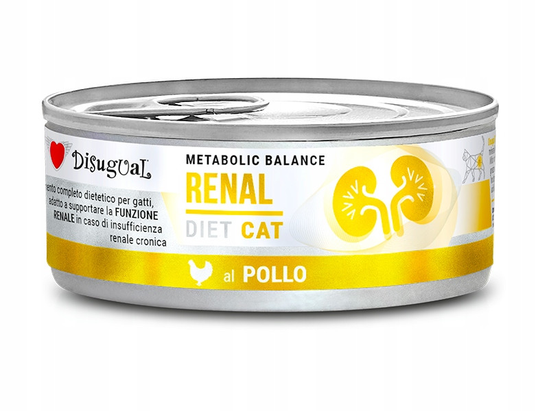 Disugual Cat Renal 85G kuře krmivo veterinární ledvinové onemocnění