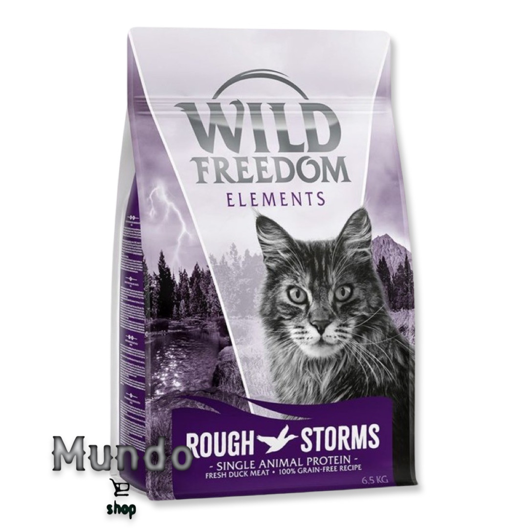 Suché krmivo Wild Freedom příchuť Krůta pro kočky Vybíravý 6,5 kg.