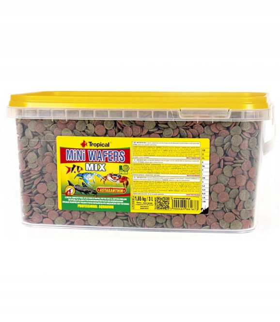 Tropical Mini Wafers MIX Krmivo pro ryby žijící při dně 3 l 1,65 kg