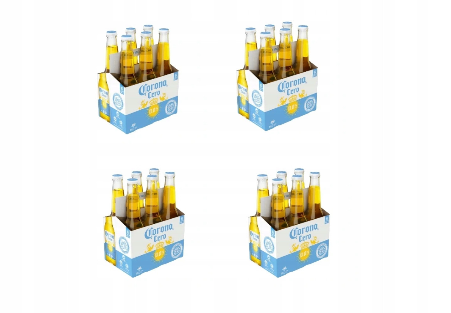Nealkoholické pivo Corona Zero 330 ml x 24 ks