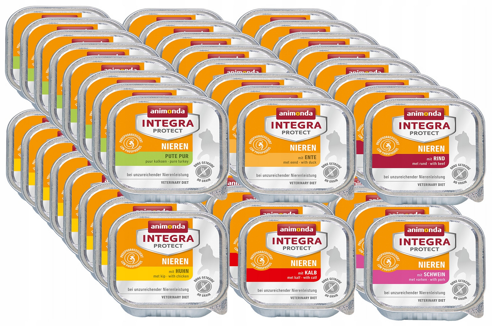 Animonda Integra Renal (Nieren) 48x100g mix chutí (selhání ledvin)