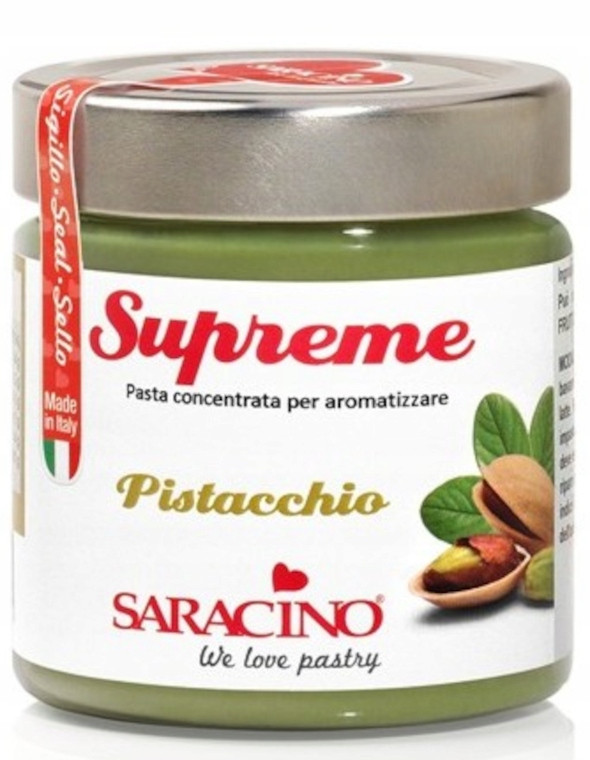 Pistáciová pasta Saracino 100% bez cukru soli 200g pistácie (ne aroma)