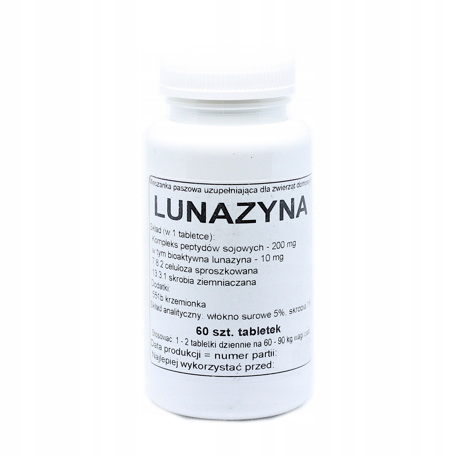 Lunazin (Lunasin) tablety 200 mg 60 kusů Podkowa