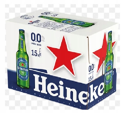 Pivo Heineken Bezalkoholové Láhev 500 ML x 15 ks