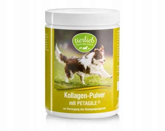 Kolagen pro psy a kočky 400 g kolagenové peptidy Tierlieb