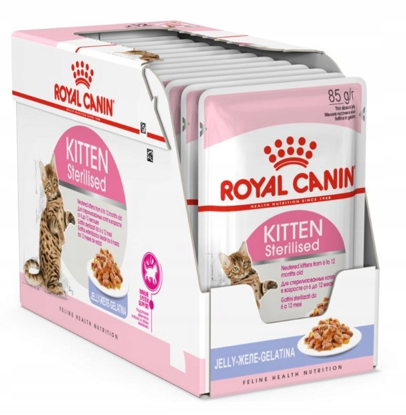 Royal Canin Cat Sterilized Kitten 85g x12 Jelly