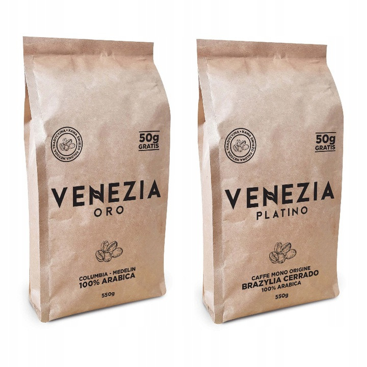 Zrnková káva 1100g Čerstvě Palona Arabica 100%