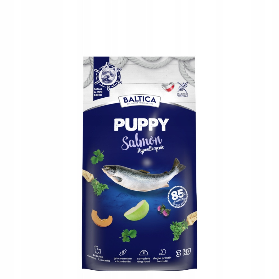 Baltica Puppy Losos Hypoalergenní XS/S3 kg