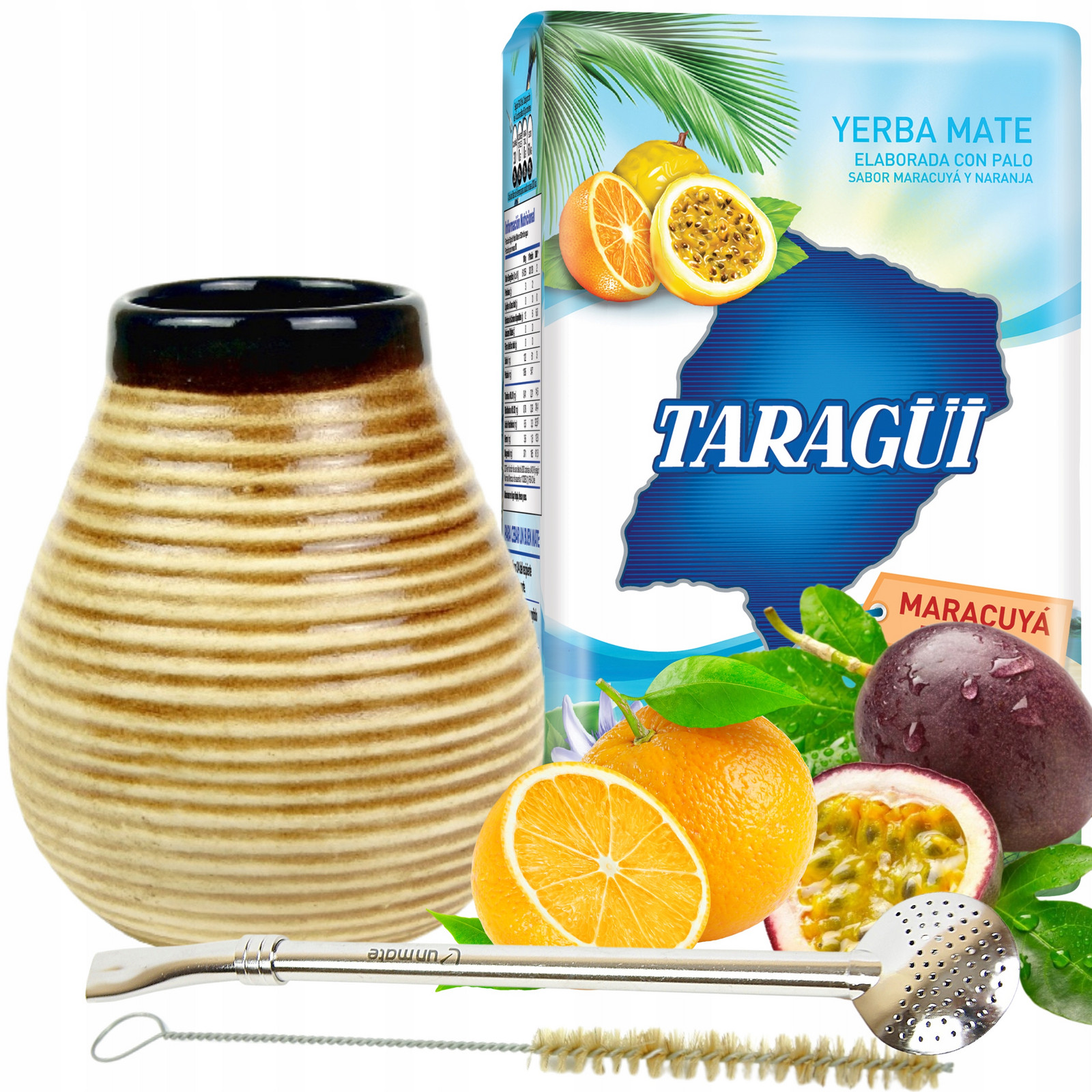 Yerba Mate osvěžující marakujový set Taragui