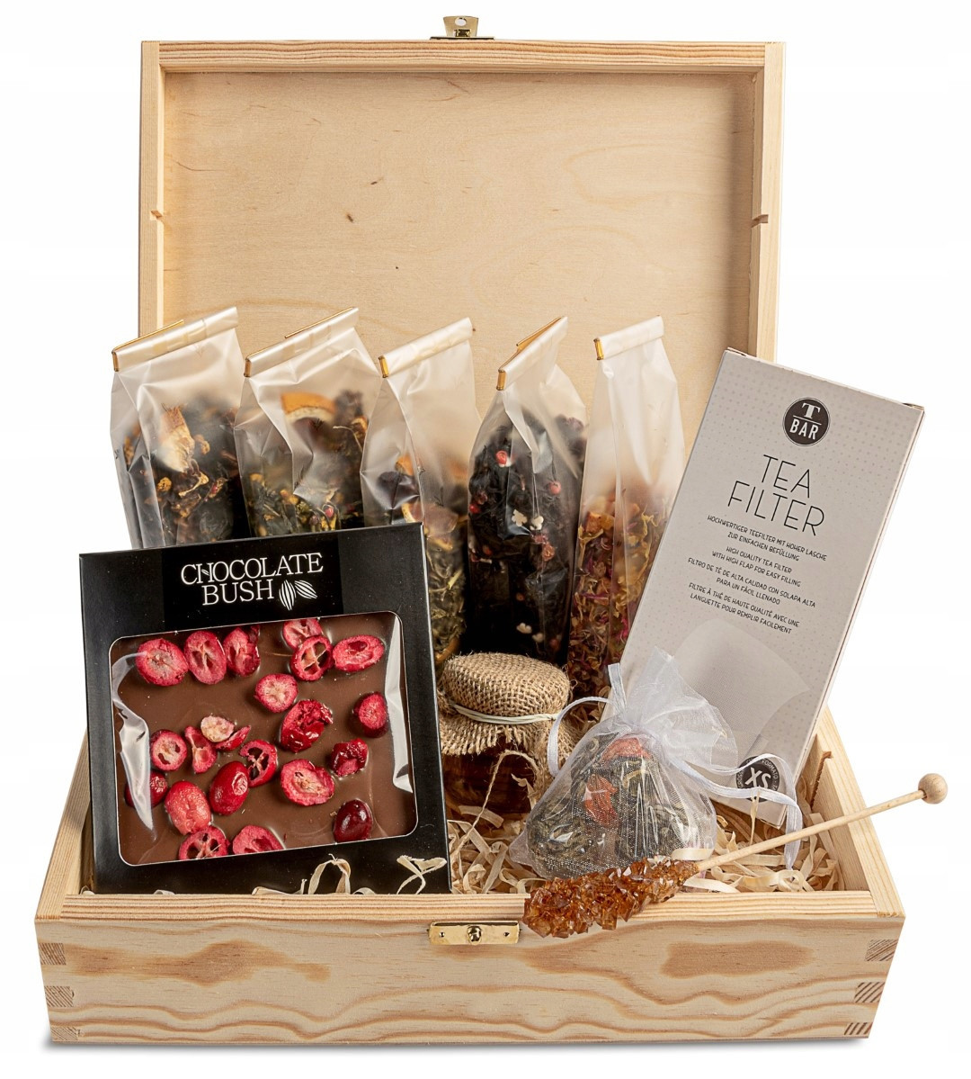 Čajový set na dárek ve Skřince med čokoláda