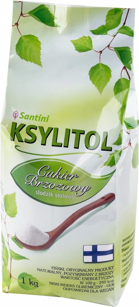 Xylitol 1 kg (taška) Santini (finsko)