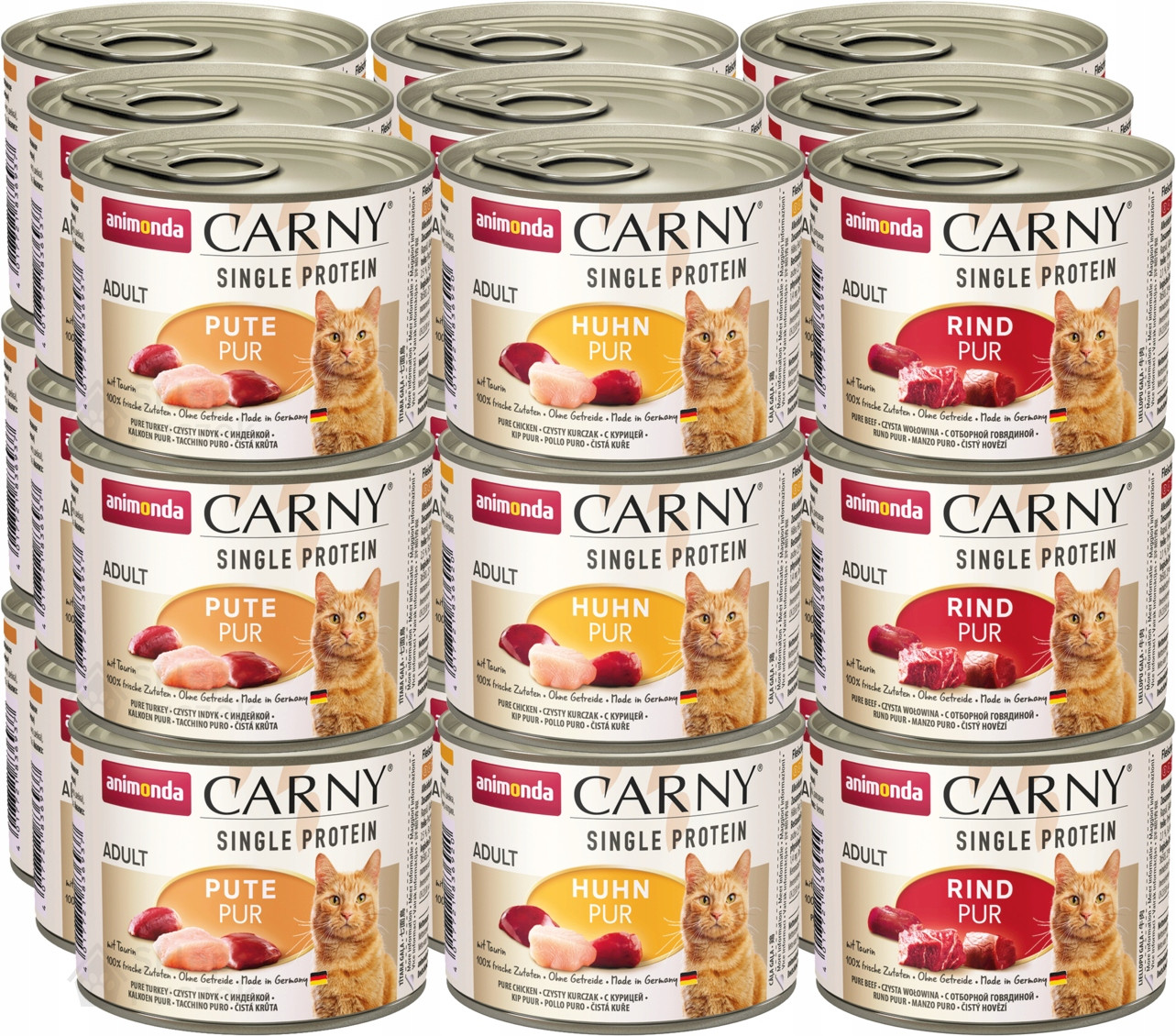 Animonda Carny Single Protein 36x200g mix chutí