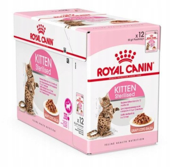 Royal Canin Cat Sterilized Kitten 85g x12 omáčka