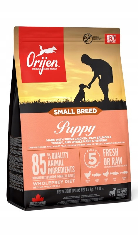 Suché krmivo pro psy Orijen Small Breed Puppy 1,8 kg