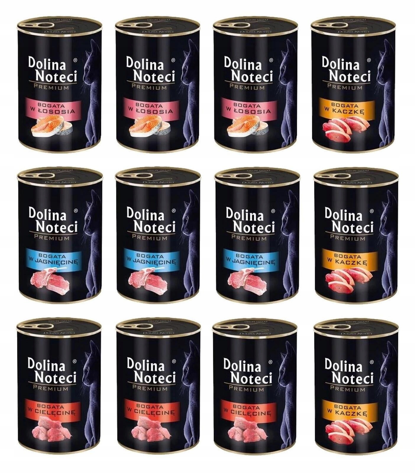 Dolina Noteci Premium Kočka MIX Chutí 400G x 12