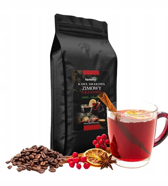 Káva zrnková Zimní ohřívač Tommy Cafe 1000g