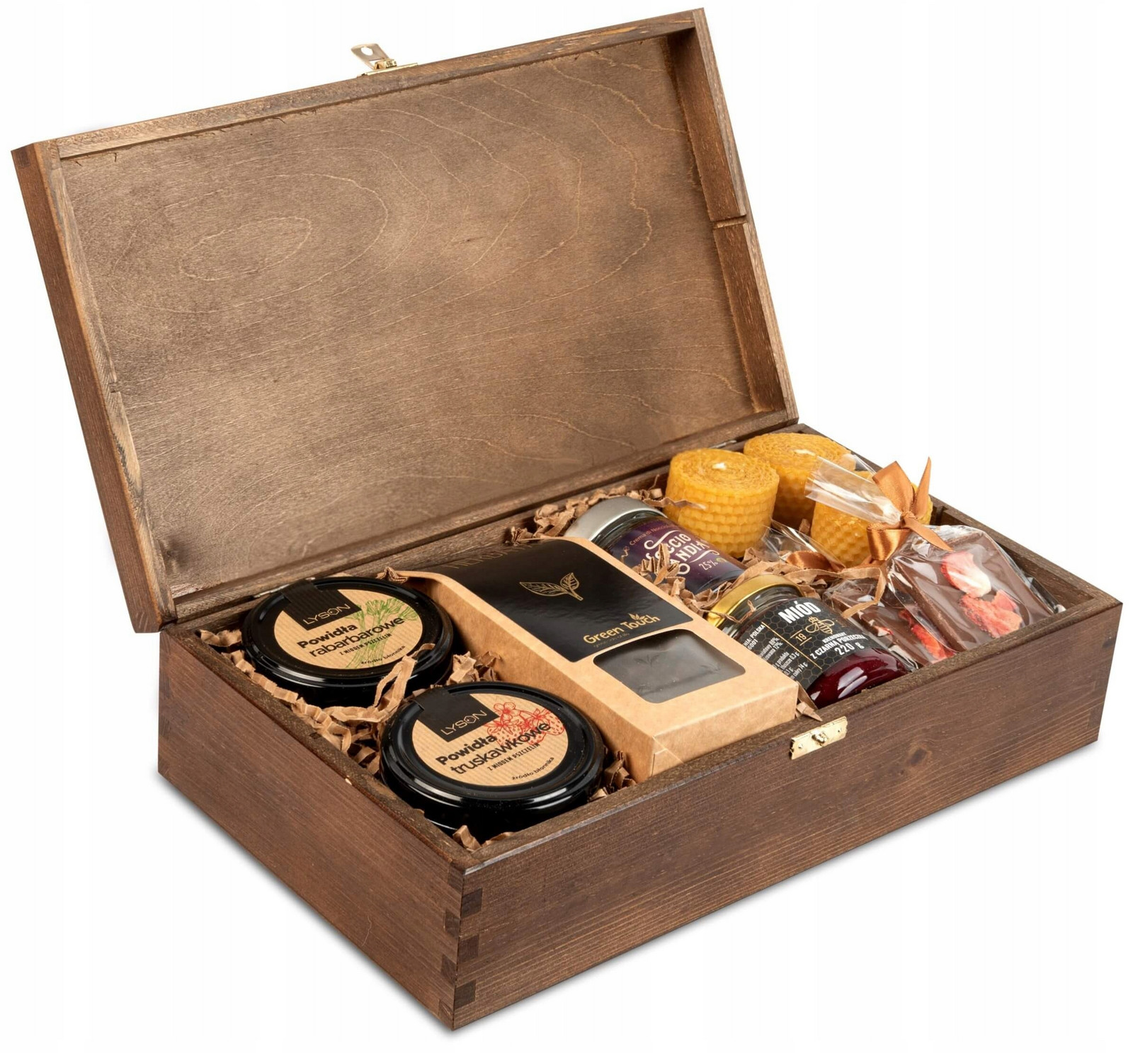 Dárková Krabička čaj káva povidla med krém