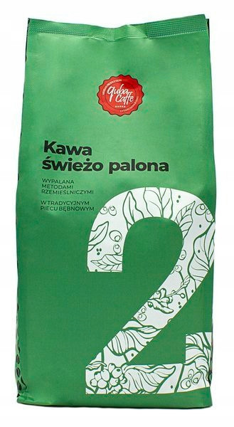 Káva zrnková Quba Caffe No. 2 Arabica 80% káva míchaná 1kg