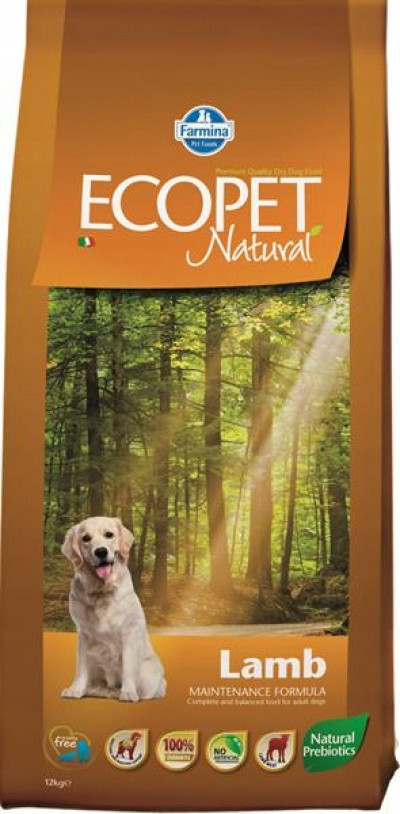 Farmina Mo P Ecopet dog adult medium, lamb 12 2 kg