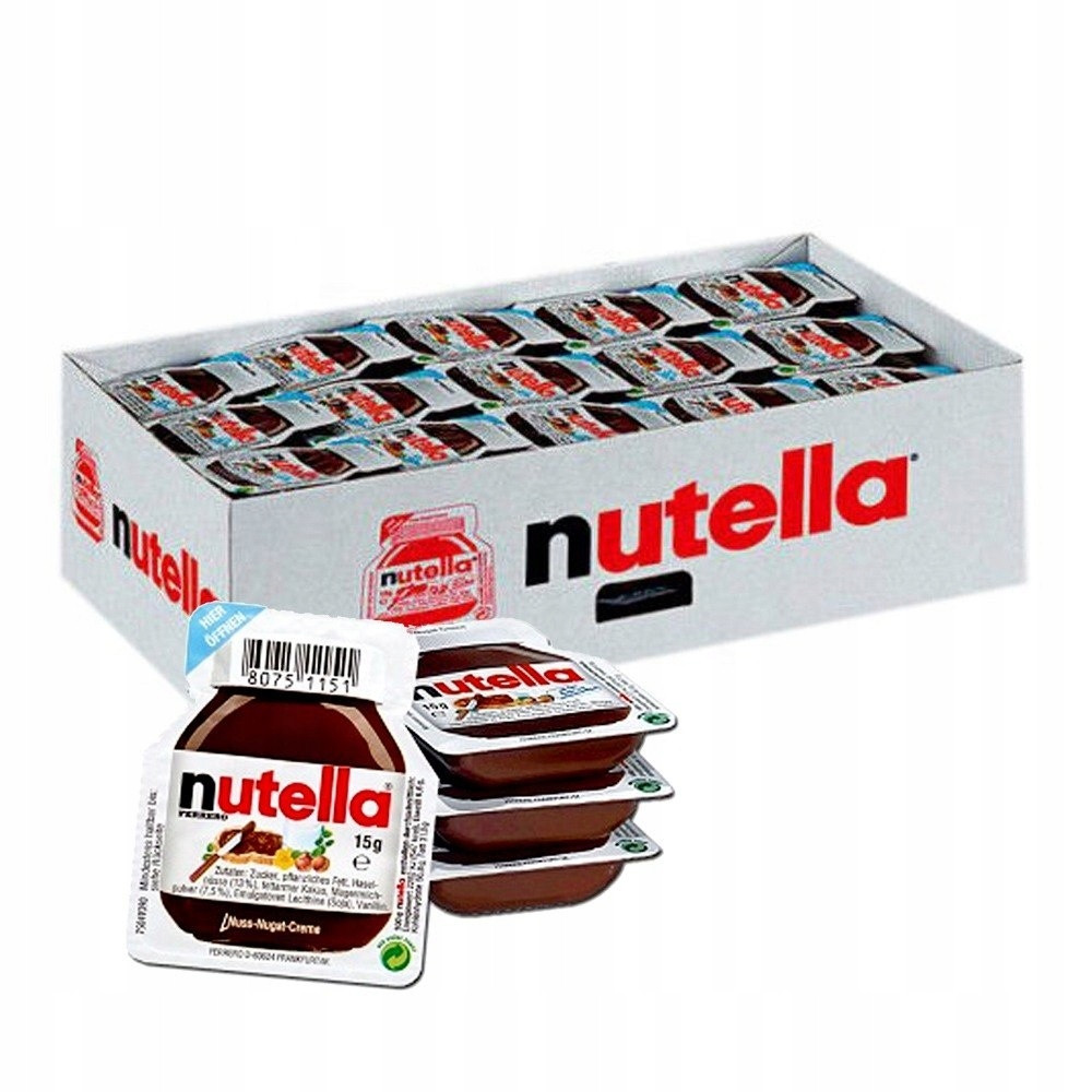 Nutella 15g mini porce gramů pro italský trh