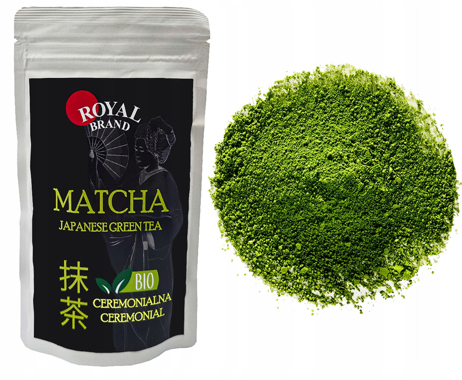 Certifikovaný Obřadní Matcha Premium Bio 100g Zelený Čaj Japonský