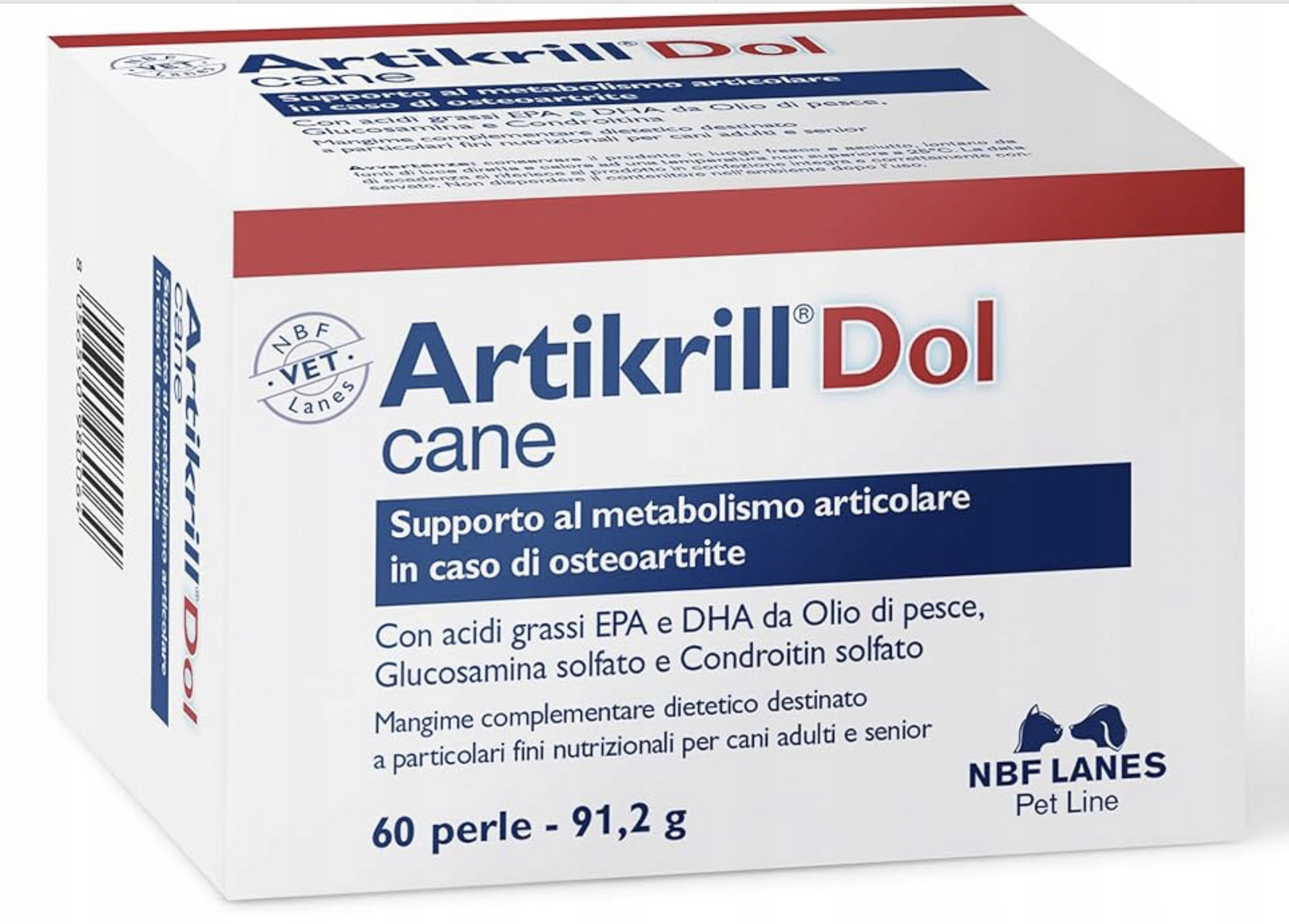 Artikrill Dol Cane 60 čepic Nbf Lanes