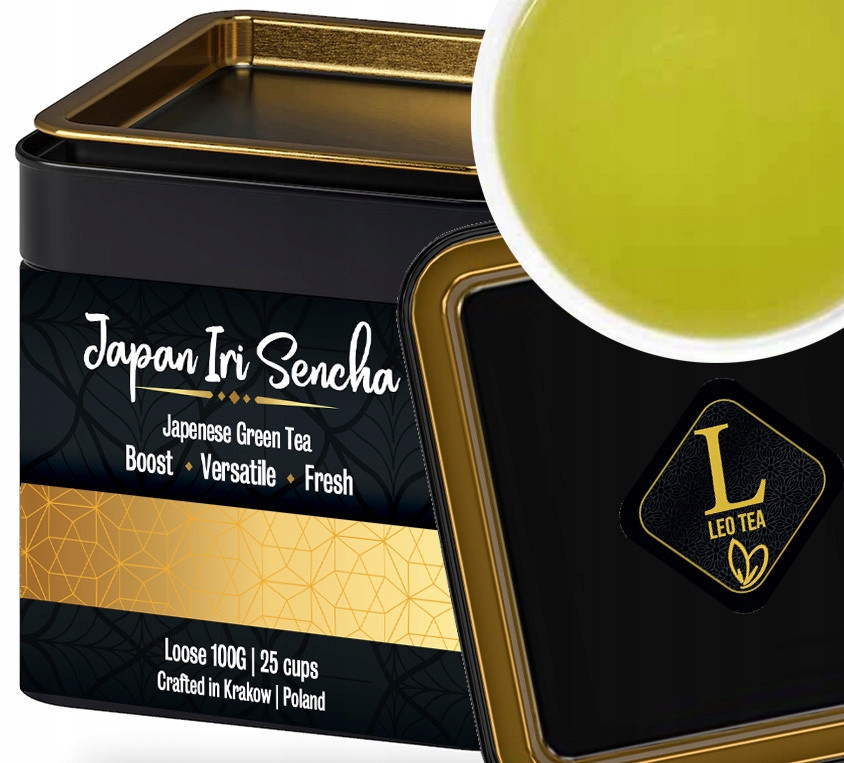 Iri Sencha Zelený Čaj s přídavkem japonské matchy v plechovce