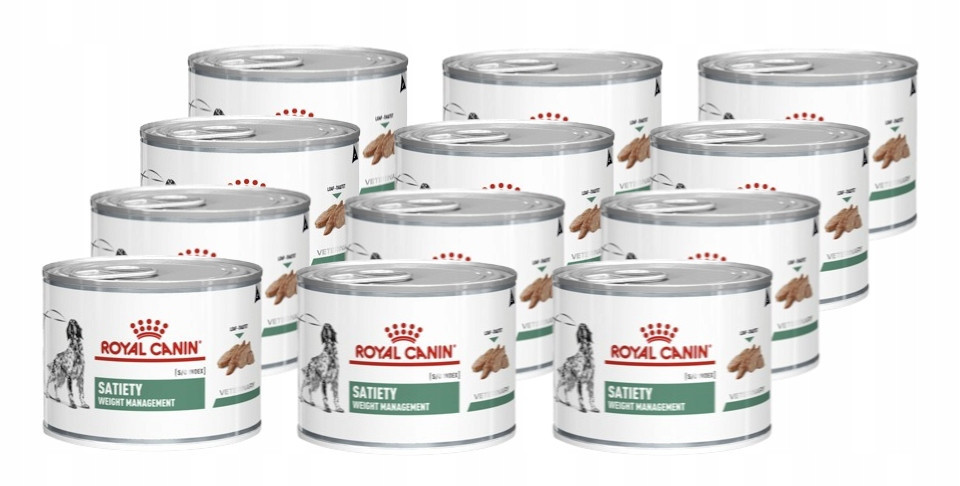 Royal Canin Satiety Weight Management 12x195g plechovka