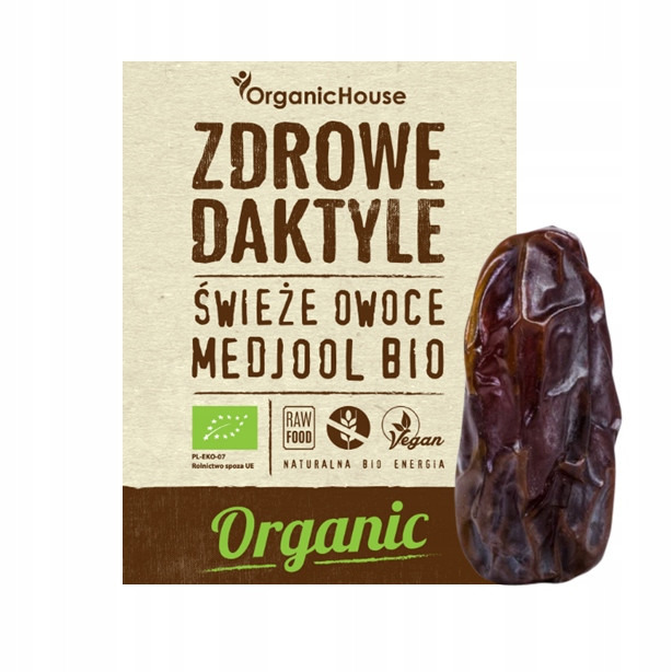 Organichouse Datle Medjool čerstvé Bio 500 g