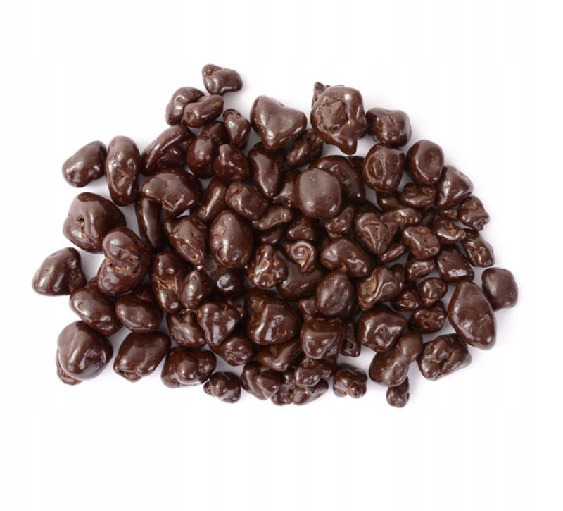 Švestky v hořké belgické čokoládě 1000 g .