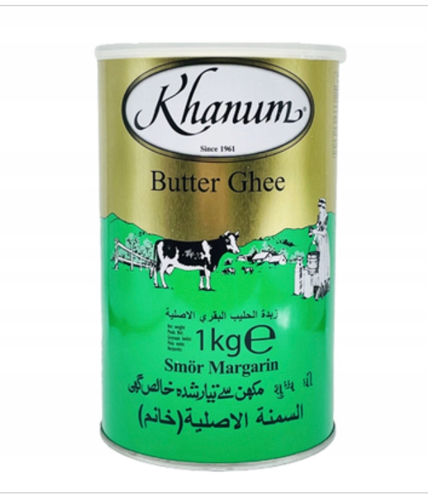 Přepuštěné máslo (ghí) Khanum 1000 g