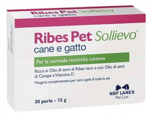 Ribes Pet Sollievo cane e gatto 30 caps Nbf Lanes