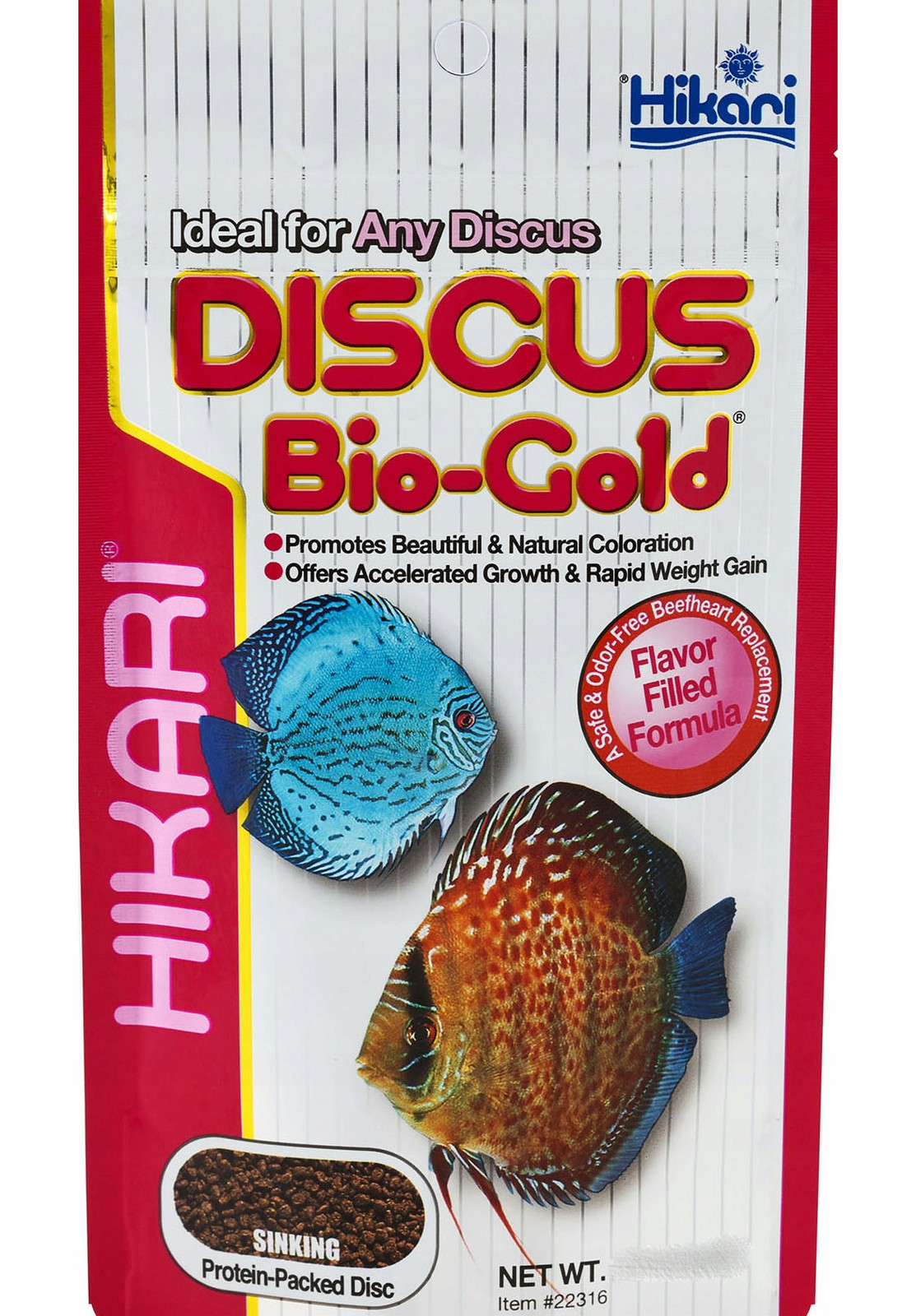 Hikari Tropical pro diskovce Discus Bio-Gold 1 kg