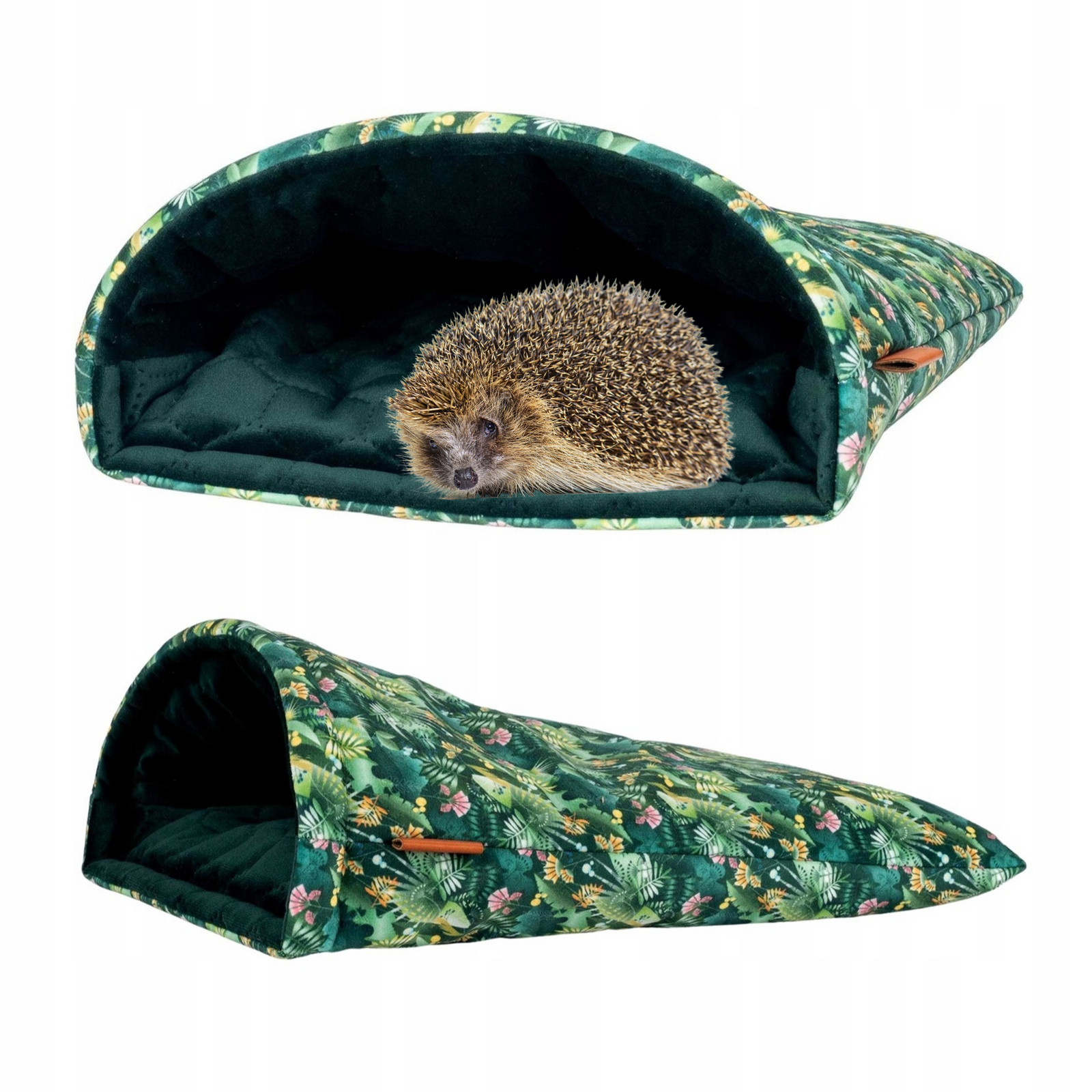 Norka Tunel Velký dům pro Ježka Křeček Prasátka Myšky Hlodavci 38x40 Zelená