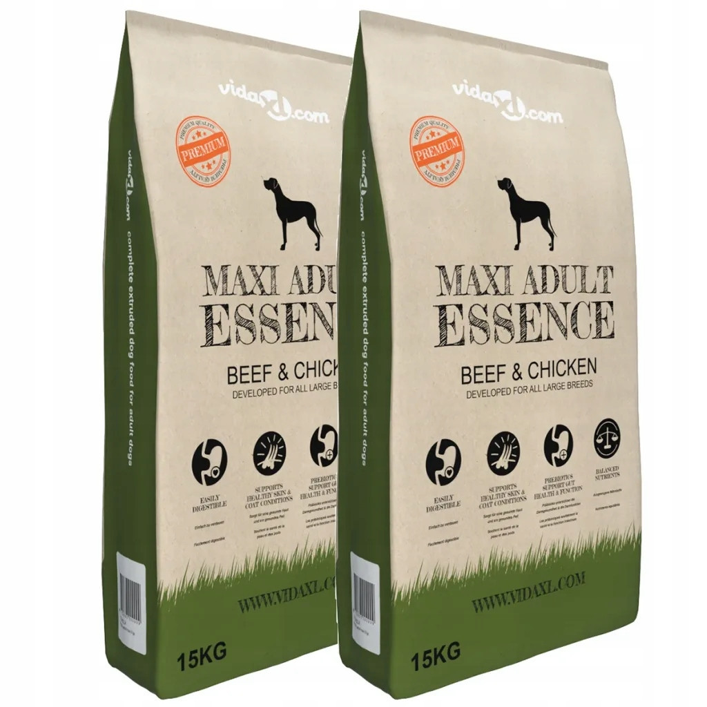 Granule pro psy Maxi Adult Essence Beef & Chicken, 2 ks, 30 kg 275193