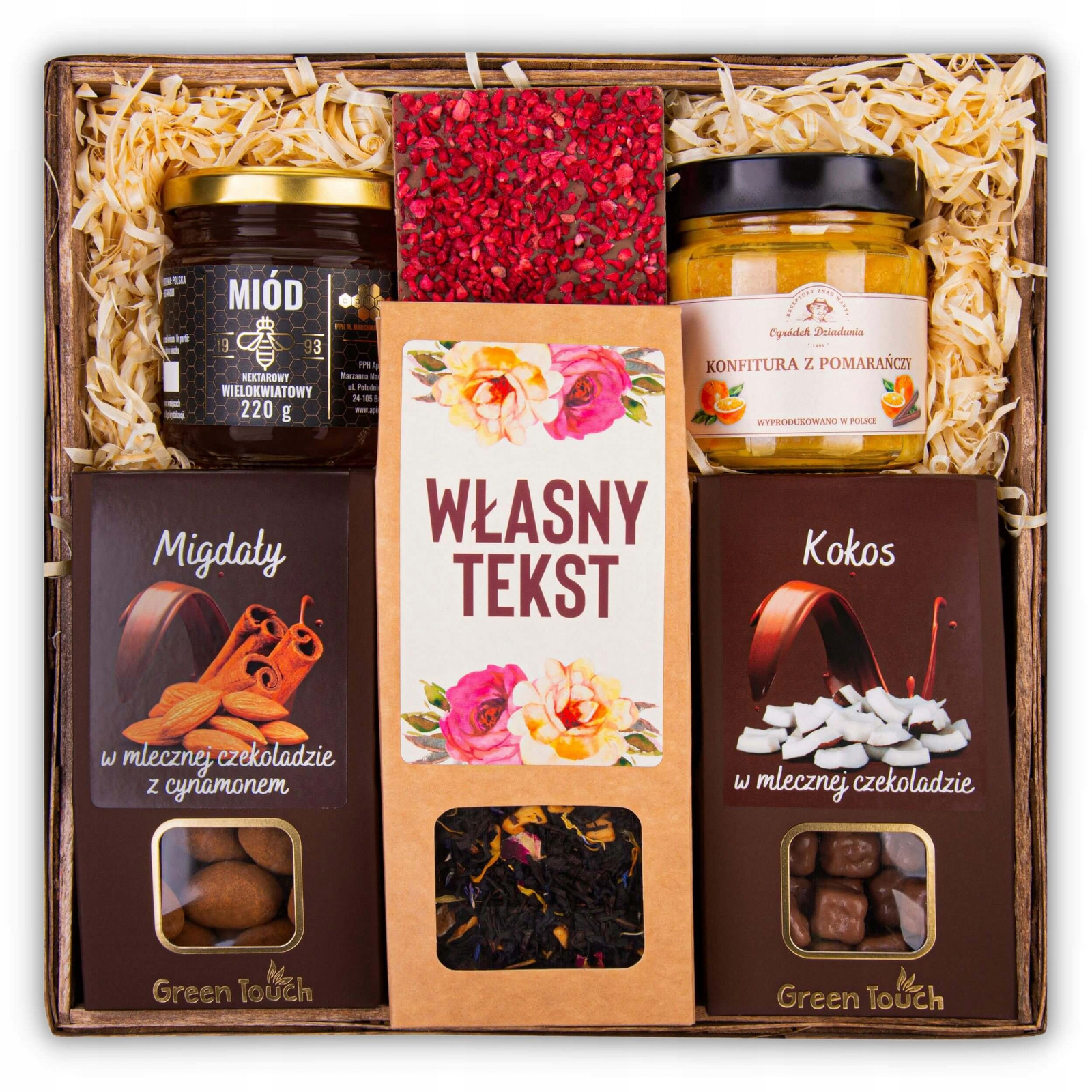 Dárkový Košík sada dobrot Personalizovaný