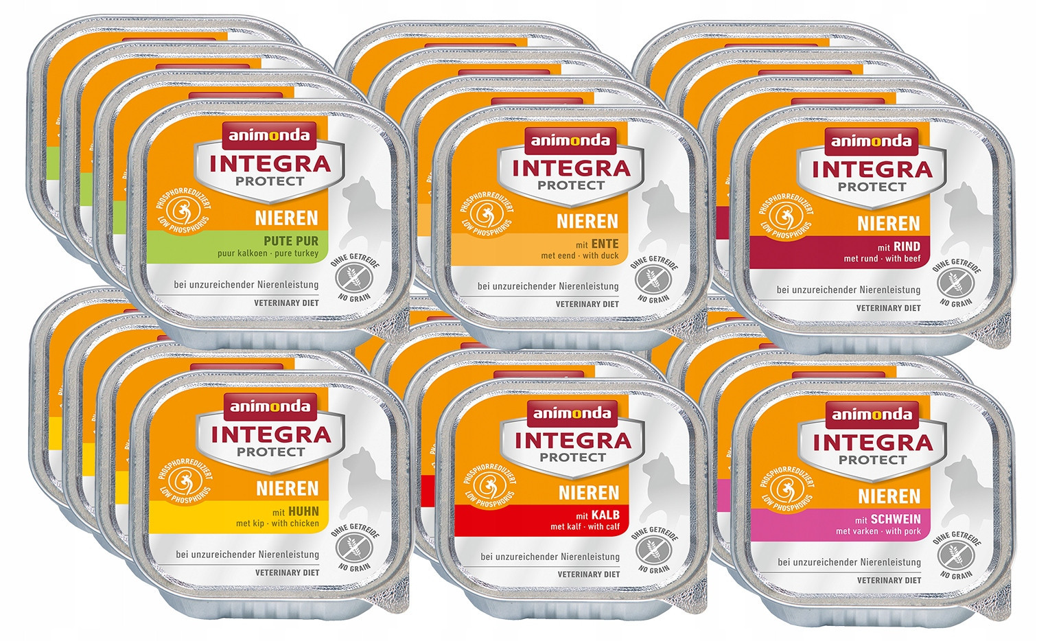 Animonda Integra Renal (Nieren) 24x100g mix chutí (selhání ledvin)