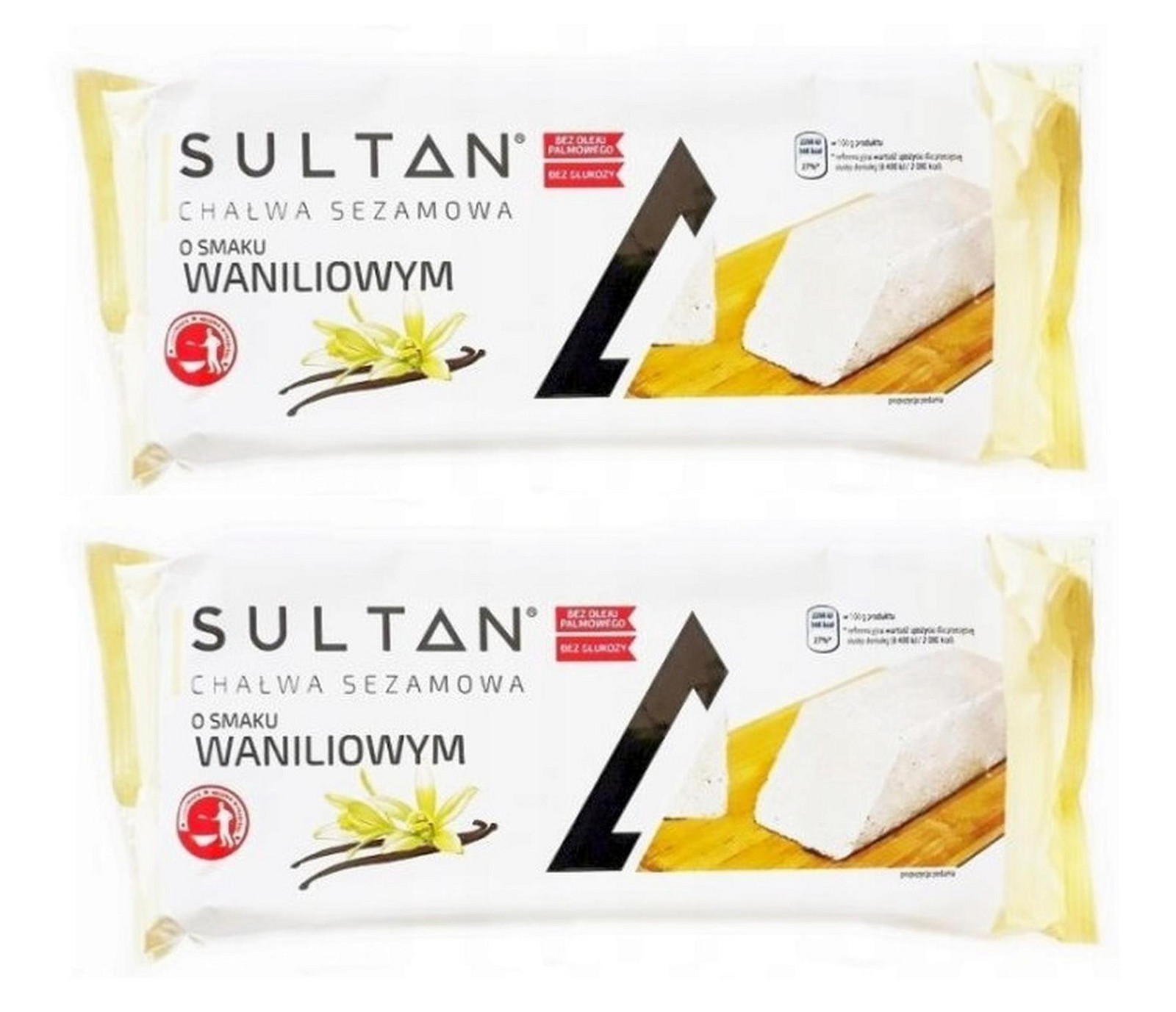 Chalva vanilková Turecká Sultan 2 x 1 kg 2000 g