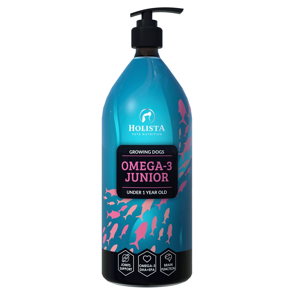 Holista Omega 3 Junior Oil 1000ml olej pro juniora