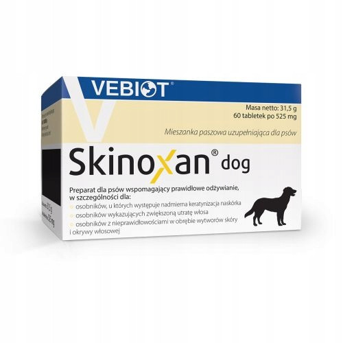 Vebiot Skinoxan dog 60 tablet