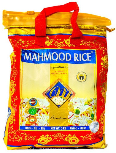 Rýže Basmati bílá dlouhozrnná Mahmood 4,5kg