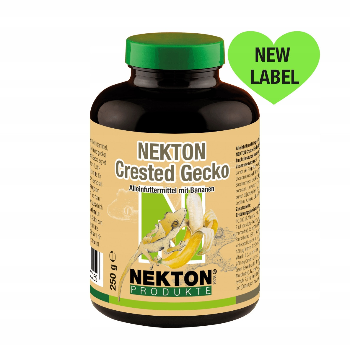 Nekton krmivo pro gekony otřesené Banán profesionální krmivo