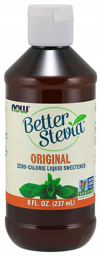 Now Foods BetterStevia Liquid Original (Stevia Sladidlo bez kalorií) 237ml
