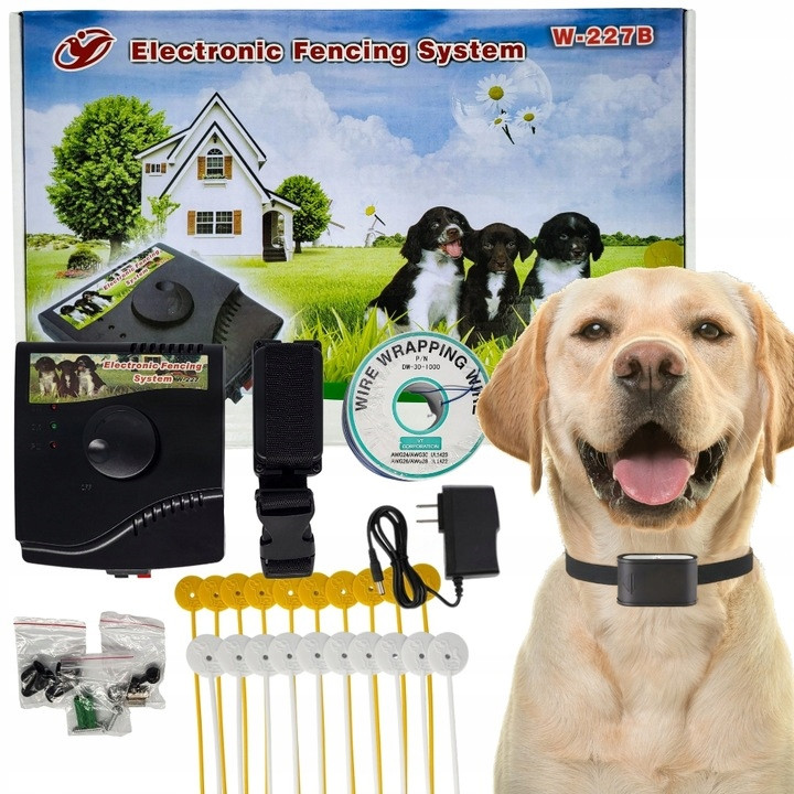 Elektrický Plotový Systém Pro Psa Obojek Set 300 m 227B