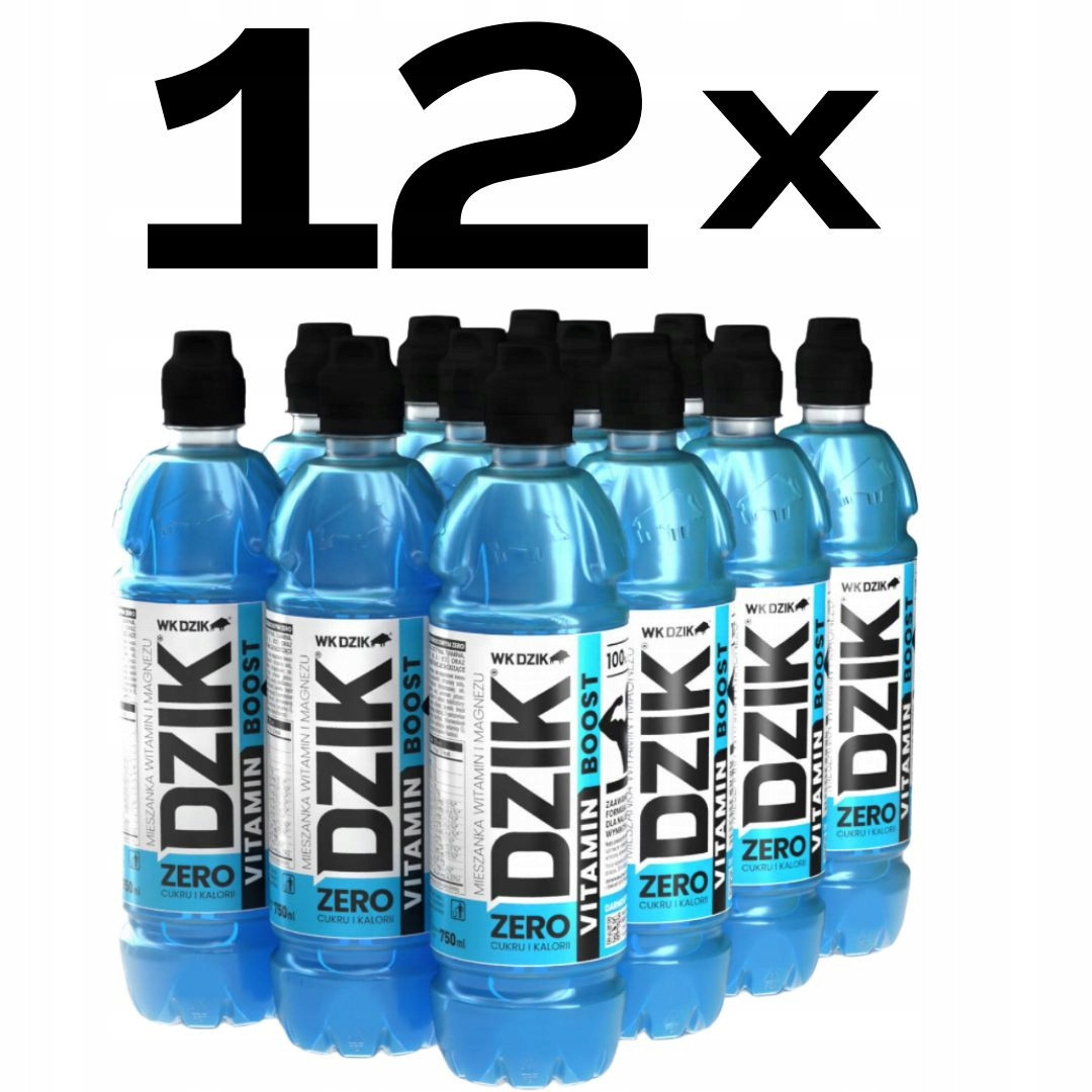 Wk Dzik Vitamin Boost Zero Nápoj 750 ml isotonic vitamíny minerály