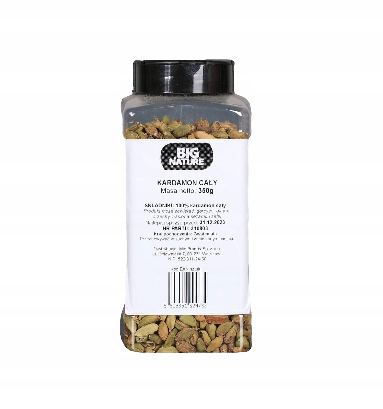 Kardamom Celý 350G Mixbrands