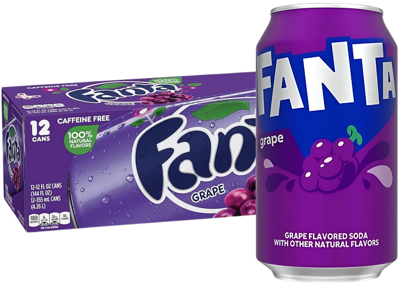 Fanta Grape Usa 12×355ml